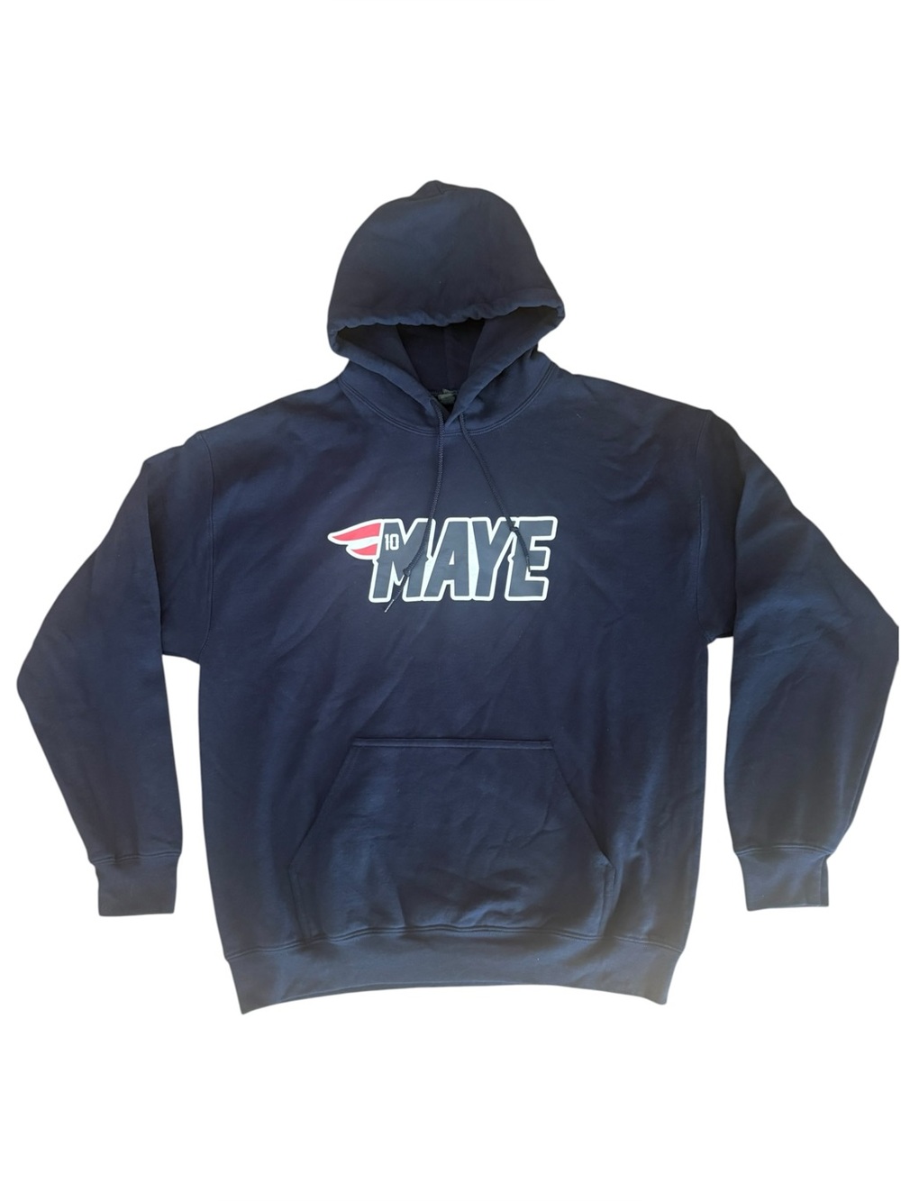 Gildan Drake Maye Hoodie Sweatshirt Men’s Size Large